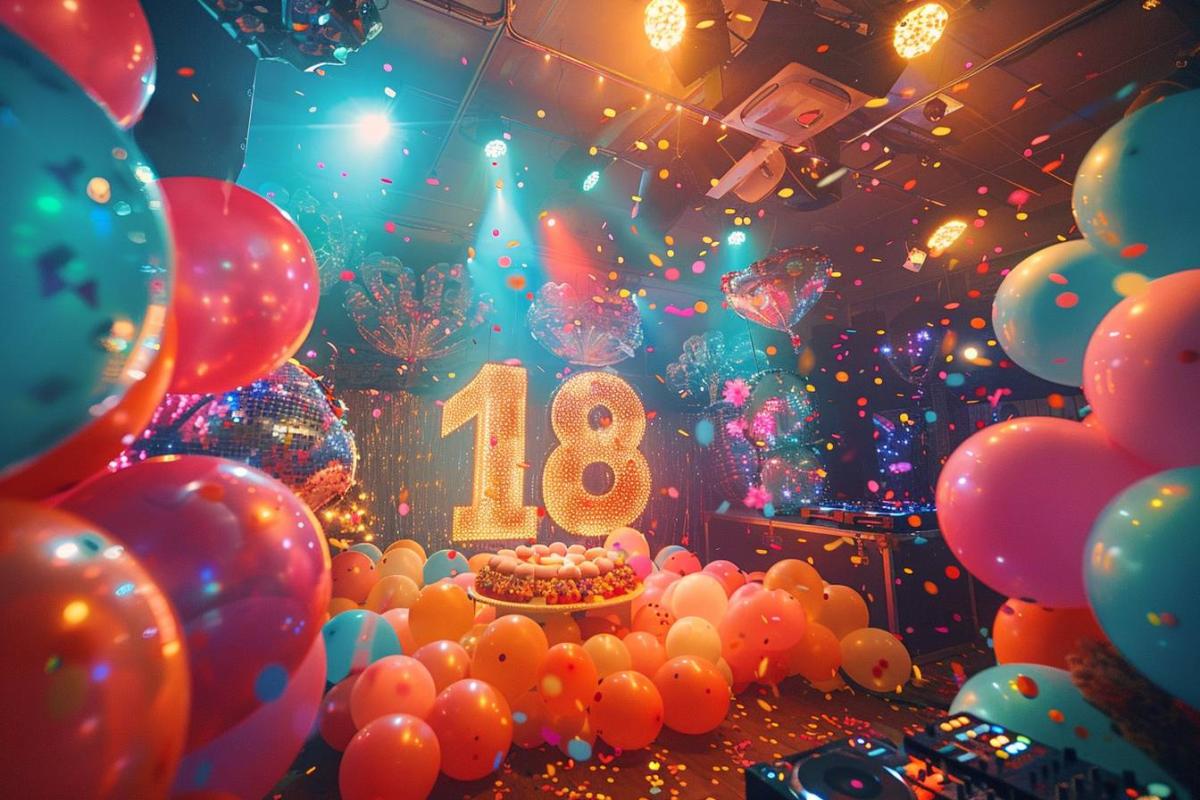 Idées originales pour une décoration d’anniversaire 18 ans garçon