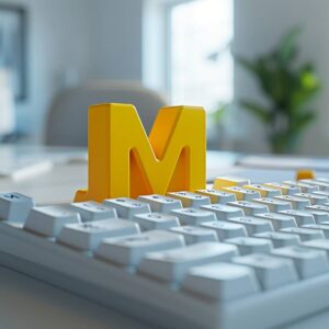 Où est la lettre M sur un clavier Qwerty ?