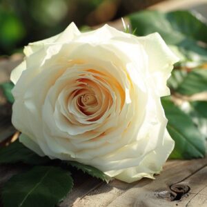 Bouquet de roses blanches