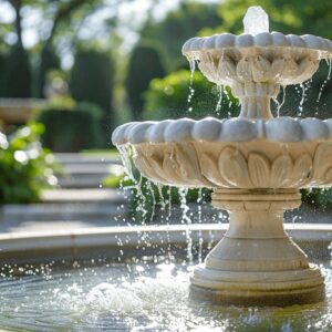 Fontaine de jardin : une touche d’élégance pour vos espaces verts