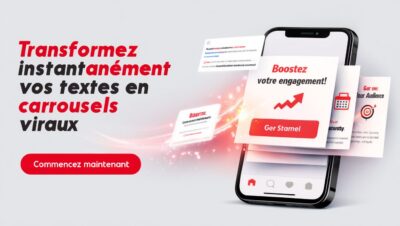 Insta-Carousel : de l'article au carrousel viral en 20s