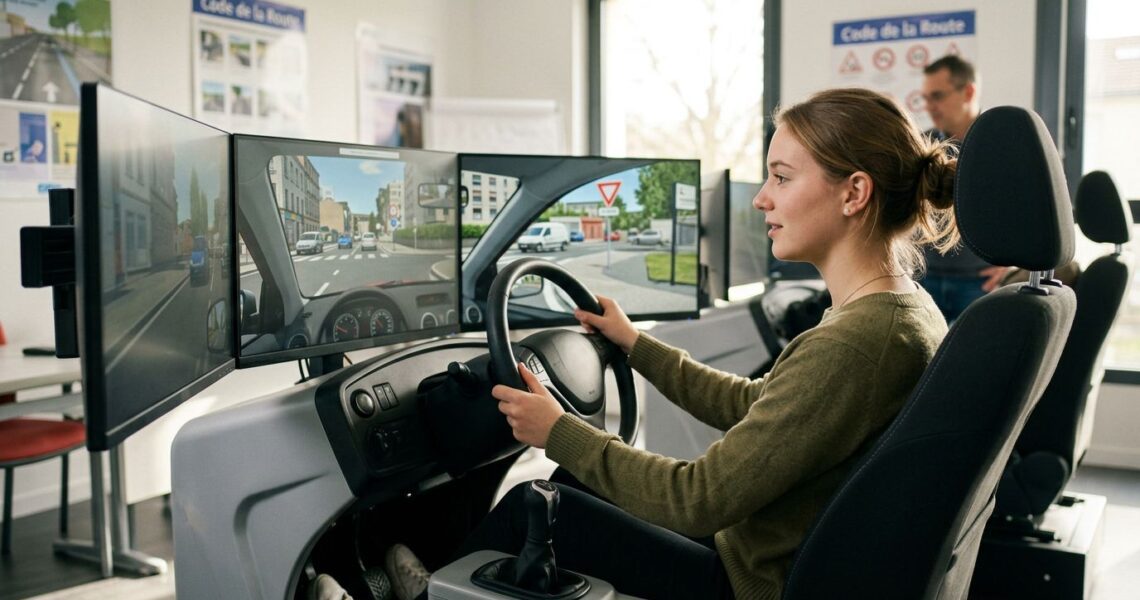 Simulateur voiture auto-école