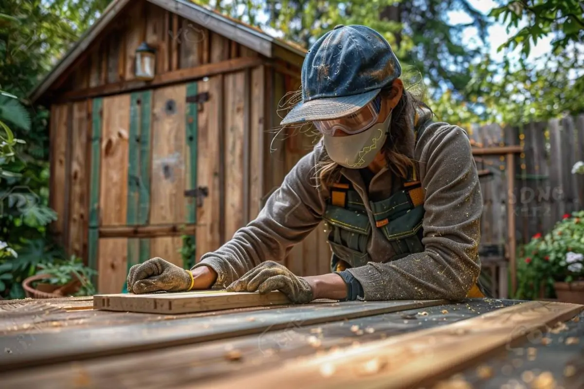 Comment créer facilement le plancher idéal pour votre abri de jardin
