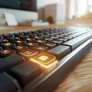 touche shift clavier azerty​