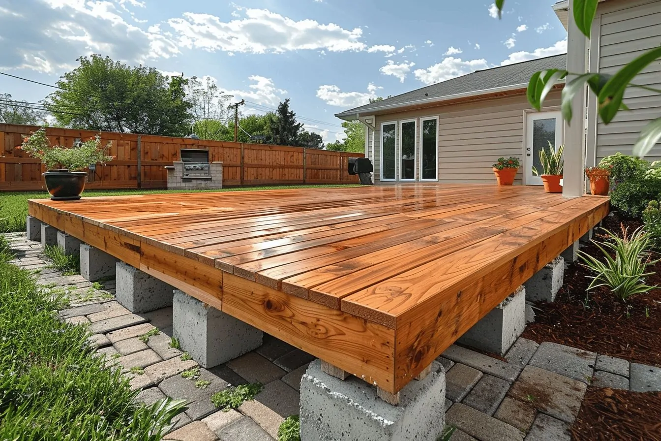 Terrasse en bois sur parpaing : le combo solide et esthétique pour ton extérieur