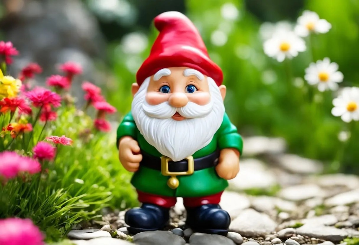 Nain De Jardin Qui Fait Pipi
