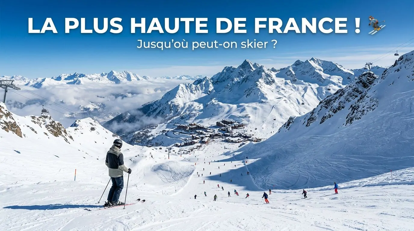 Station de ski la plus haute de France : Val Thorens