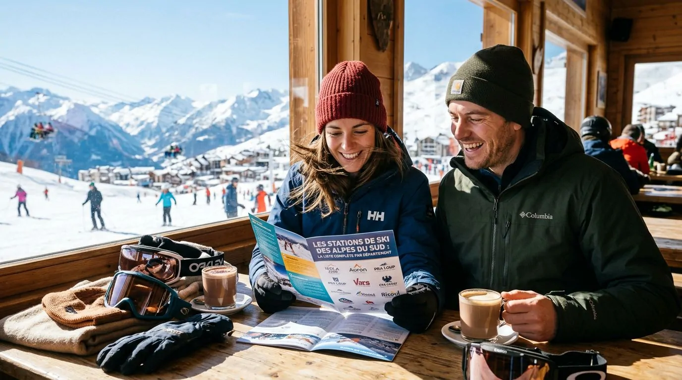 Liste Stations de ski des Alpes du Sud